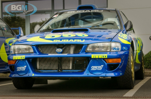Impreza Line Up At Prodrive 02 Medium