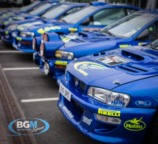 Impreza Line Up At Prodrive 04 Medium
