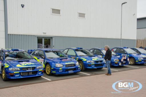 Impreza Line Up At Prodrive 07 Medium