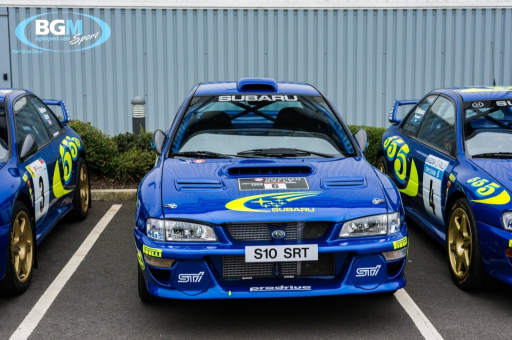 Impreza Line Up At Prodrive 12 Medium