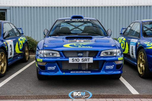 Impreza Line Up At Prodrive 13 Medium