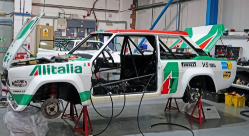 Fiat 131 Abarth Grp 4 Rally Car 21 Medium