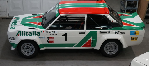 Fiat 131 Abarth Grp 4 Rally Car 34 Medium