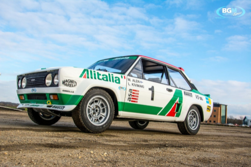Fiat 131 Abarth Grp 4 Rally Car 40 Medium
