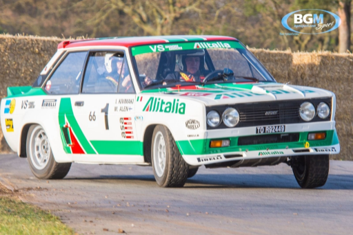 Fiat 131 Abarth Grp 4 Rally Car 45 Medium